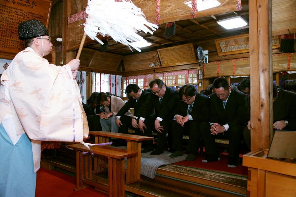 已巳会49歳厄年お礼参り・懇親会1 2014/1/3