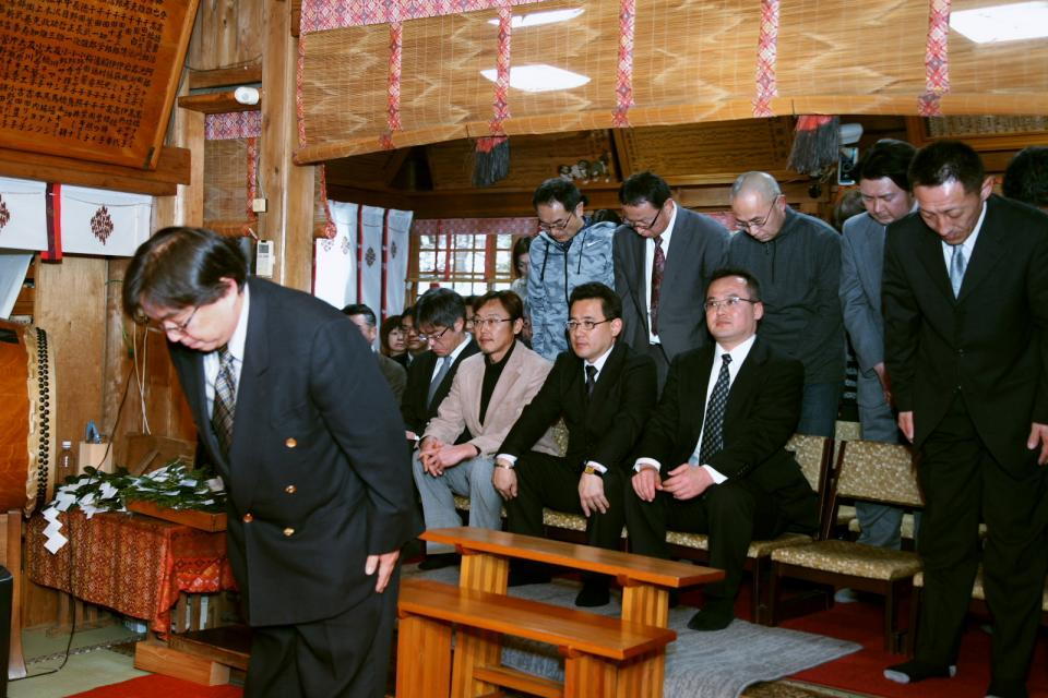 已巳会49歳厄年お礼参り・懇親会1 2014/1/3