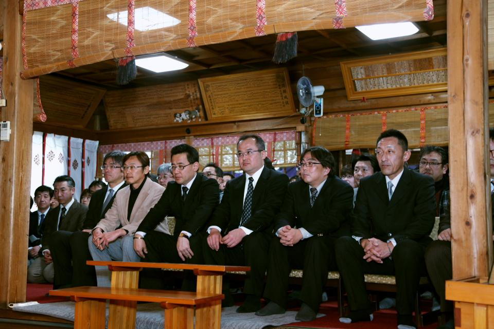 已巳会49歳厄年お礼参り・懇親会1 2014/1/3