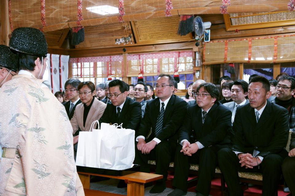 已巳会49歳厄年お礼参り・懇親会1 2014/1/3