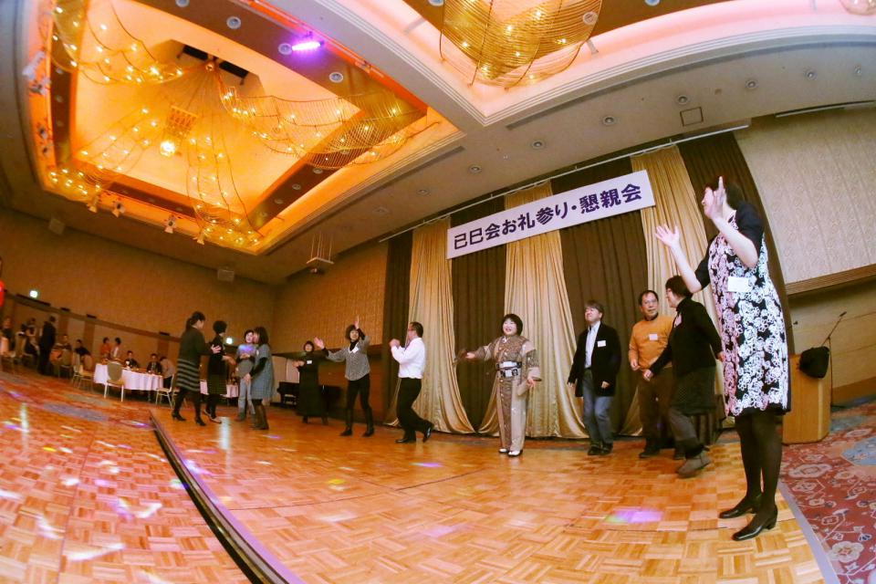 已巳会49歳厄年お礼参り・懇親会2 2014/1/3
