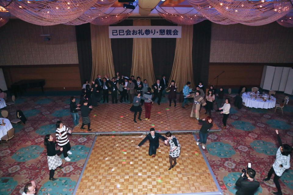 已巳会49歳厄年お礼参り・懇親会3 2014/1/3