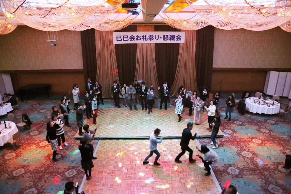 已巳会49歳厄年お礼参り・懇親会3 2014/1/3