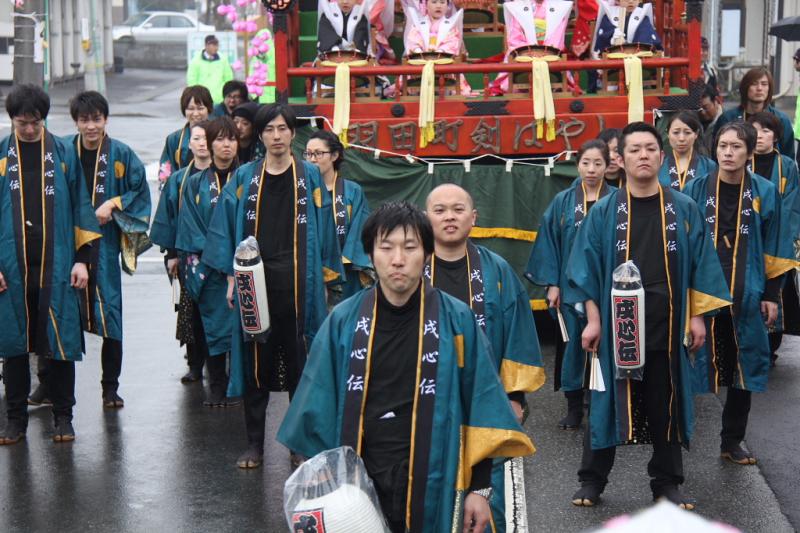 奥州市水沢区羽田町火防祭2014その2 2014/03/30