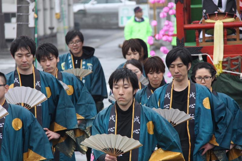 奥州市水沢区羽田町火防祭2014その2 2014/03/30