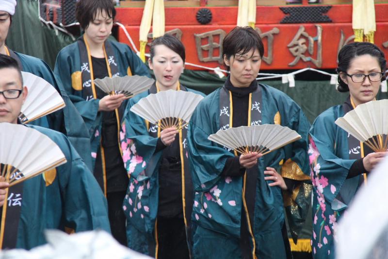 奥州市水沢区羽田町火防祭2014その2 2014/03/30