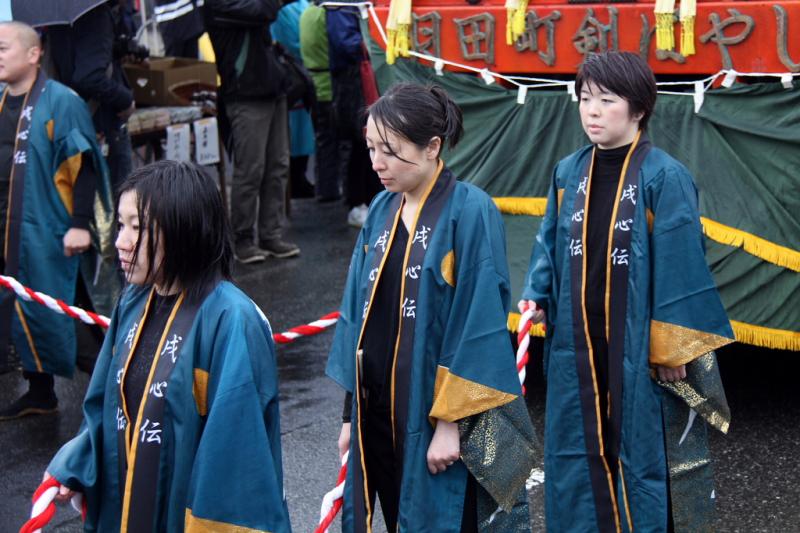 奥州市水沢区羽田町火防祭2014その2 2014/03/30