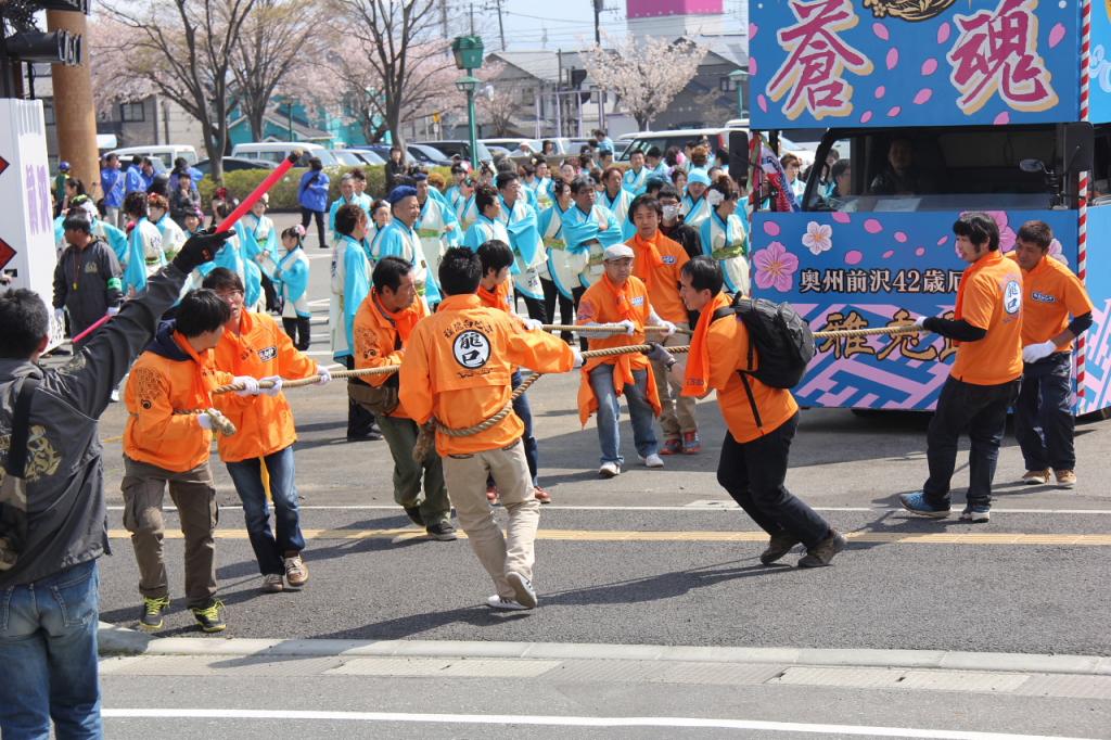 奥州前沢春まつり（本祭）2015後編 2015/04/19