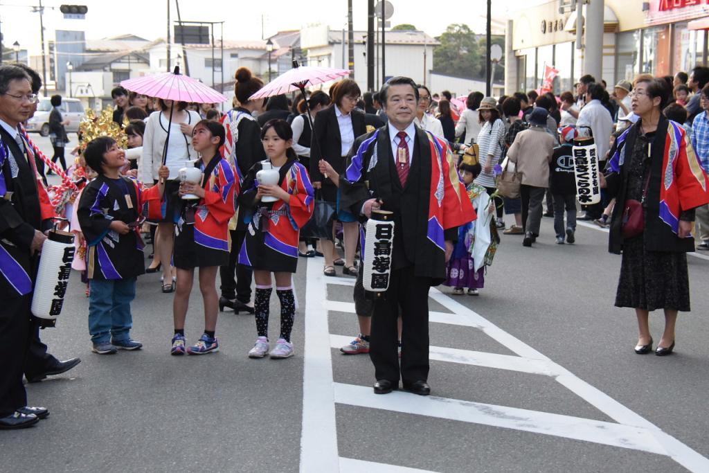 奥州市日高火防祭(前夜祭)2015前編 2015/04/28