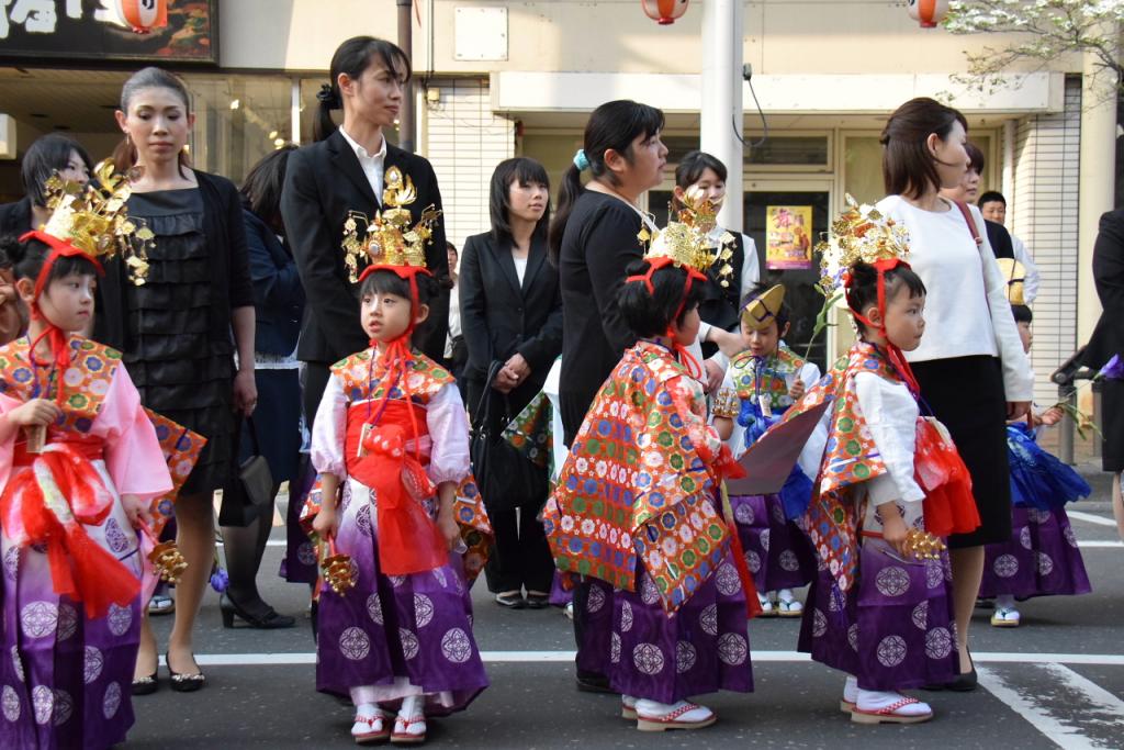 奥州市日高火防祭(前夜祭)2015前編 2015/04/28