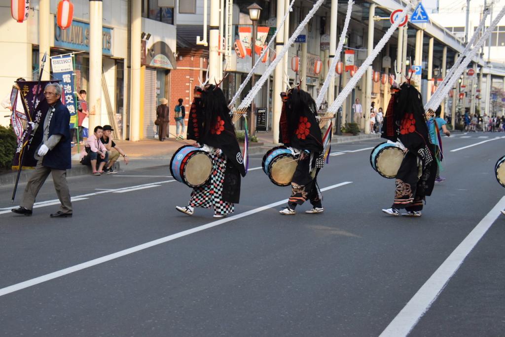 奥州市日高火防祭(前夜祭)2015前編 2015/04/28