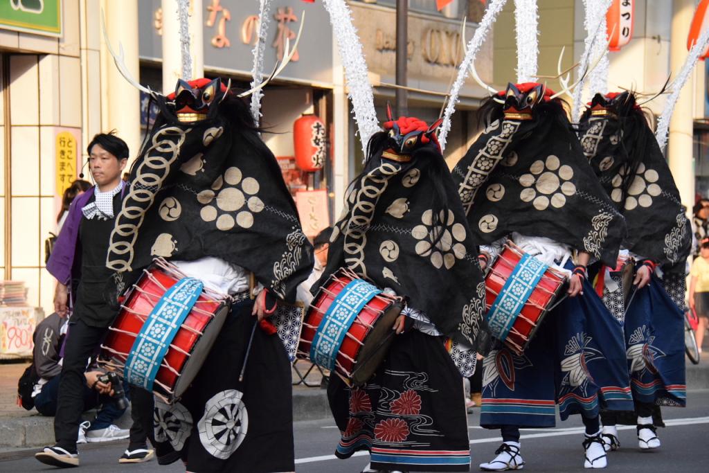 奥州市日高火防祭(前夜祭)2015前編 2015/04/28