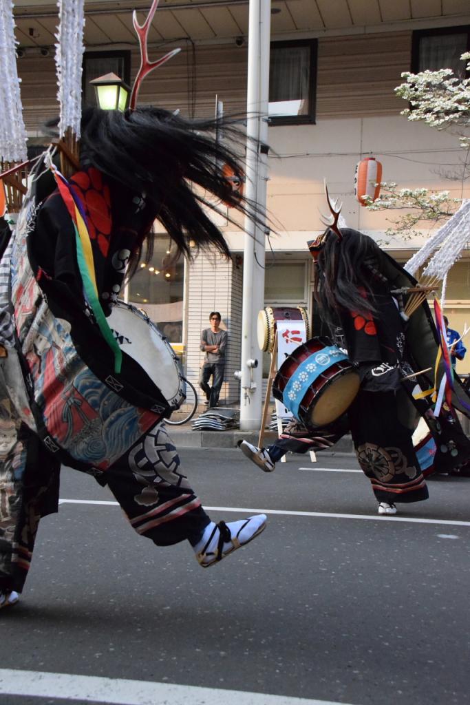 奥州市日高火防祭(前夜祭)2015前編 2015/04/28