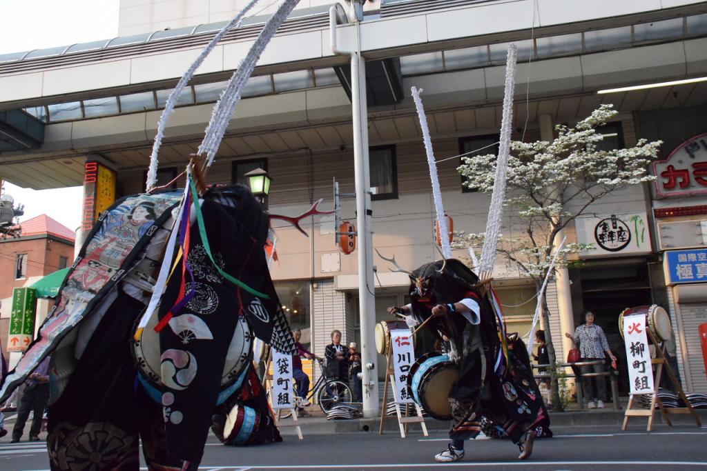 奥州市日高火防祭(前夜祭)2015前編 2015/04/28