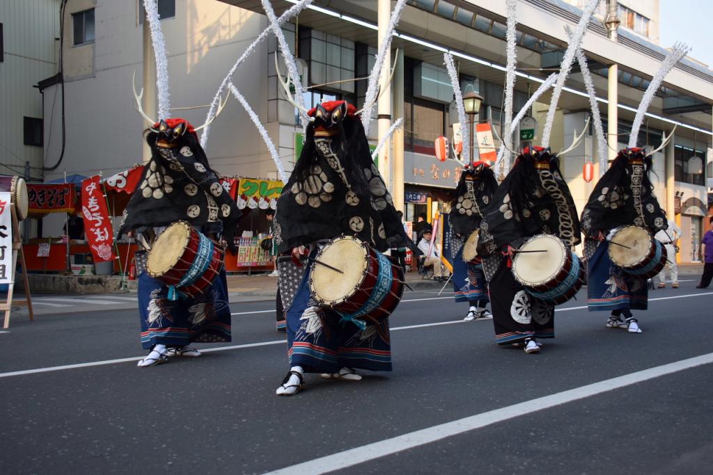 奥州市日高火防祭(前夜祭)2015前編 2015/04/28