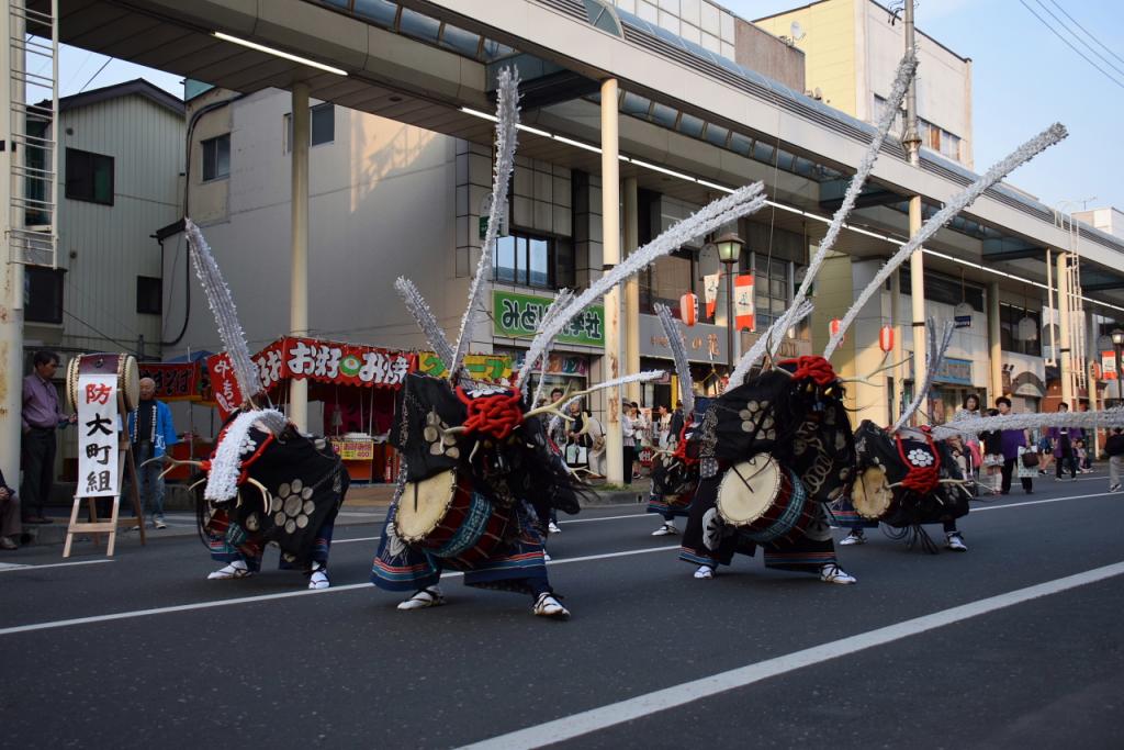 奥州市日高火防祭(前夜祭)2015前編 2015/04/28