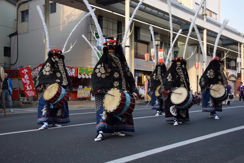 奥州市日高火防祭(前夜祭)2015前編 2015/04/28