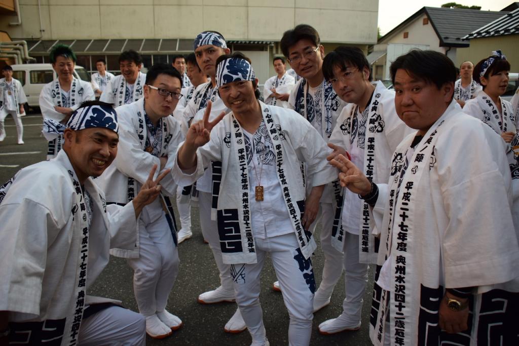 奥州市日高火防祭(前夜祭)2015前編 2015/04/28