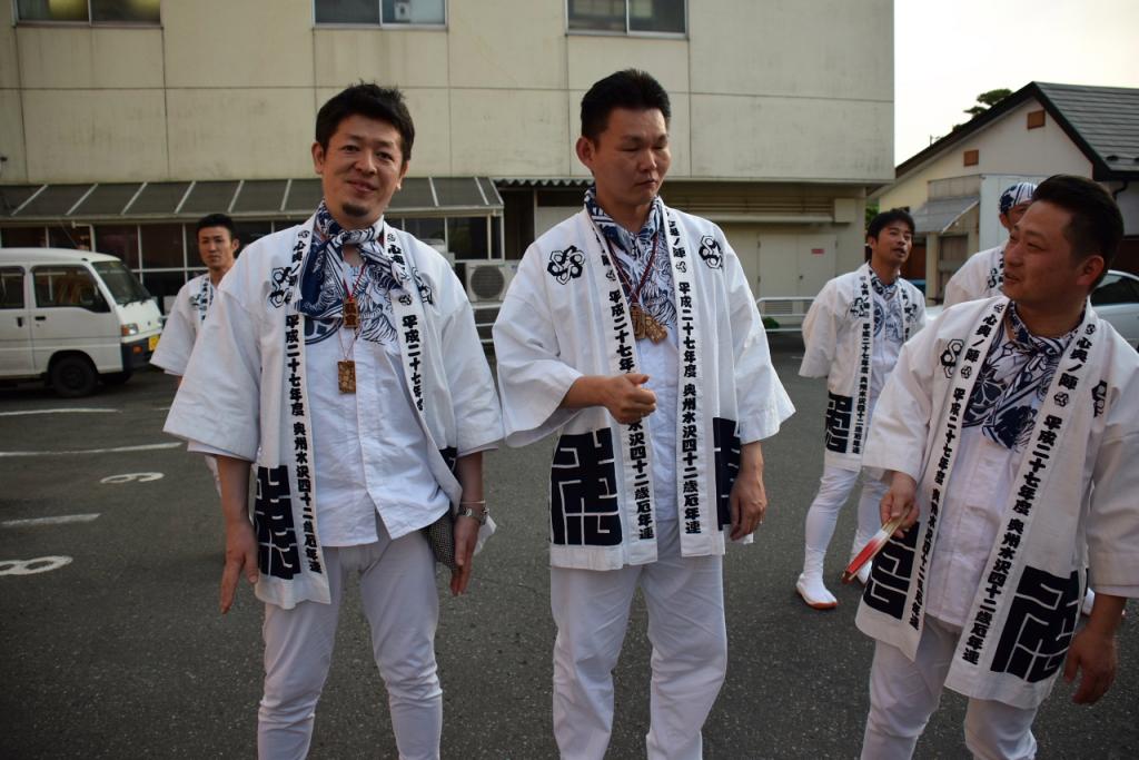 奥州市日高火防祭(前夜祭)2015前編 2015/04/28