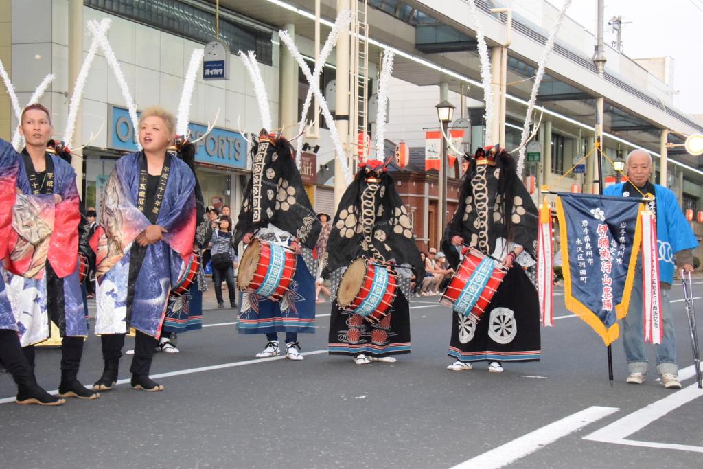 奥州市日高火防祭(前夜祭)2015前編 2015/04/28
