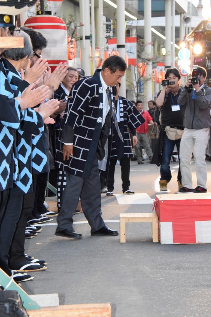 奥州市日高火防祭(前夜祭)2015前編 2015/04/28