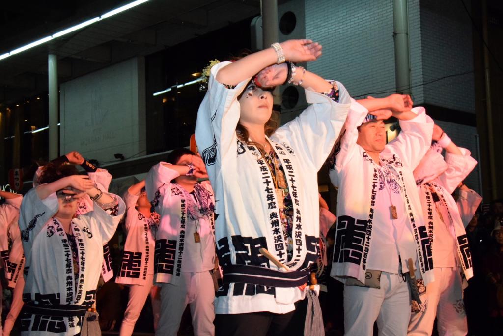 奥州市日高火防祭(前夜祭)2015前編 2015/04/28