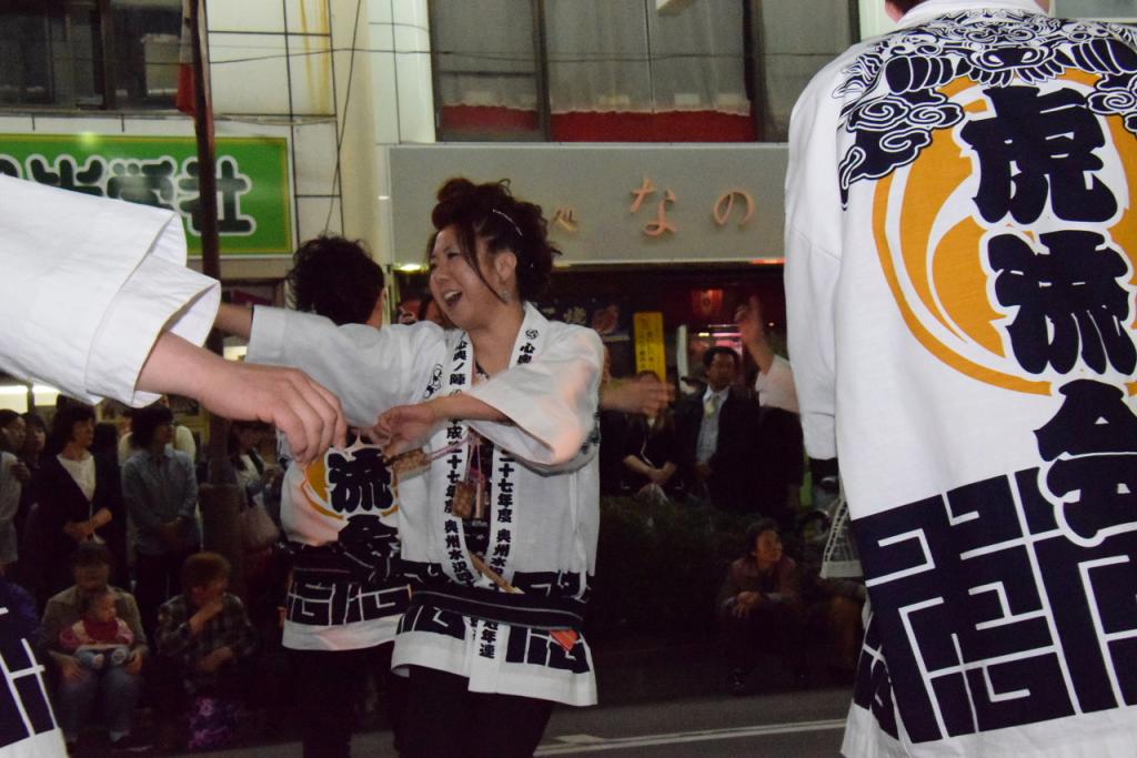 奥州市日高火防祭(前夜祭)2015前編 2015/04/28