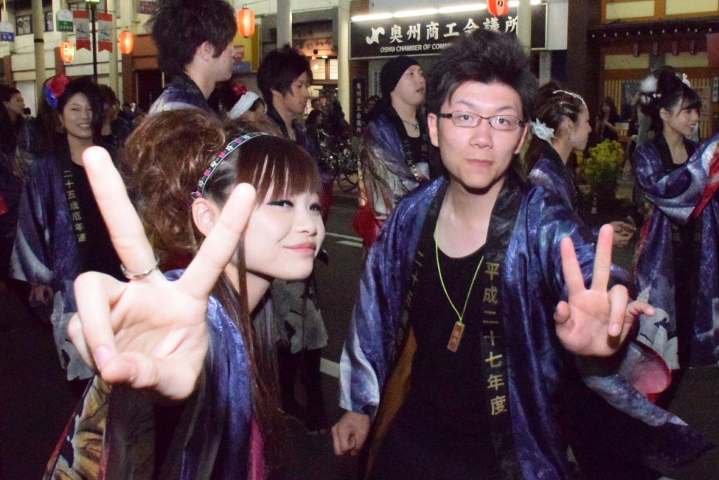 奥州市日高火防祭(前夜祭)2015前編 2015/04/28