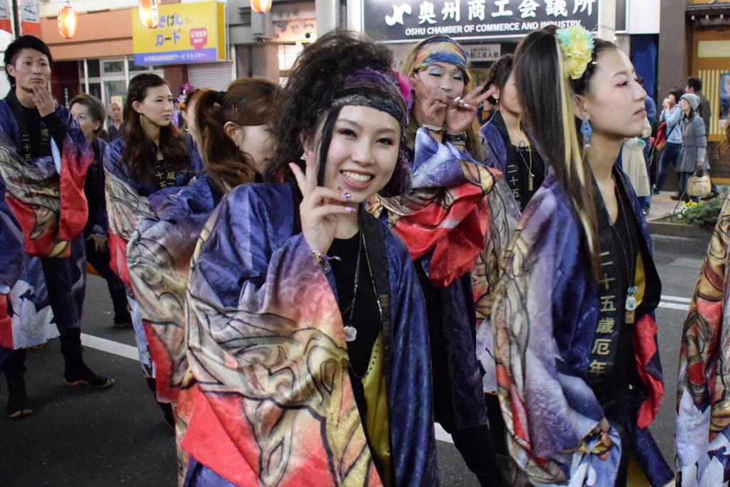 奥州市日高火防祭(前夜祭)2015前編 2015/04/28