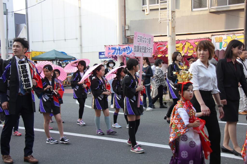奥州市日高火防祭(前夜祭)2015後編 2015/04/28