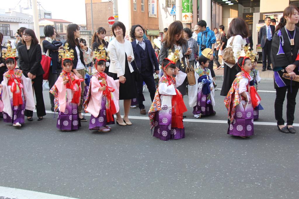 奥州市日高火防祭(前夜祭)2015後編 2015/04/28