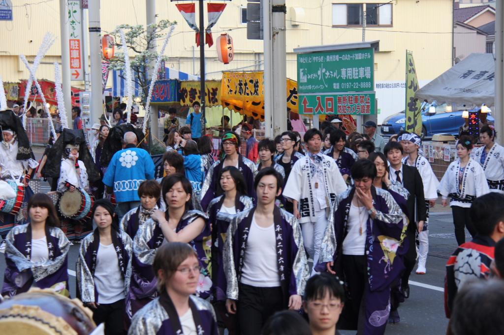 奥州市日高火防祭(前夜祭)2015後編 2015/04/28