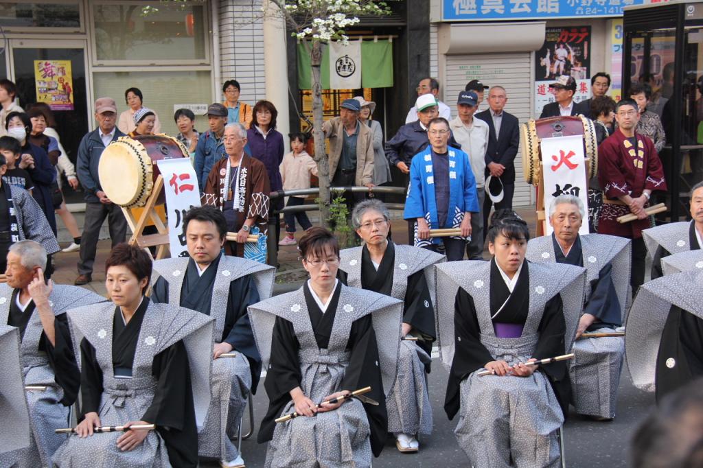 奥州市日高火防祭(前夜祭)2015後編 2015/04/28