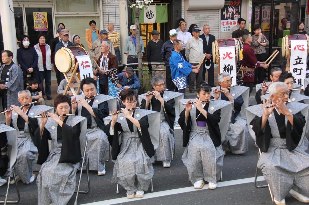 奥州市日高火防祭(前夜祭)2015後編 2015/04/28