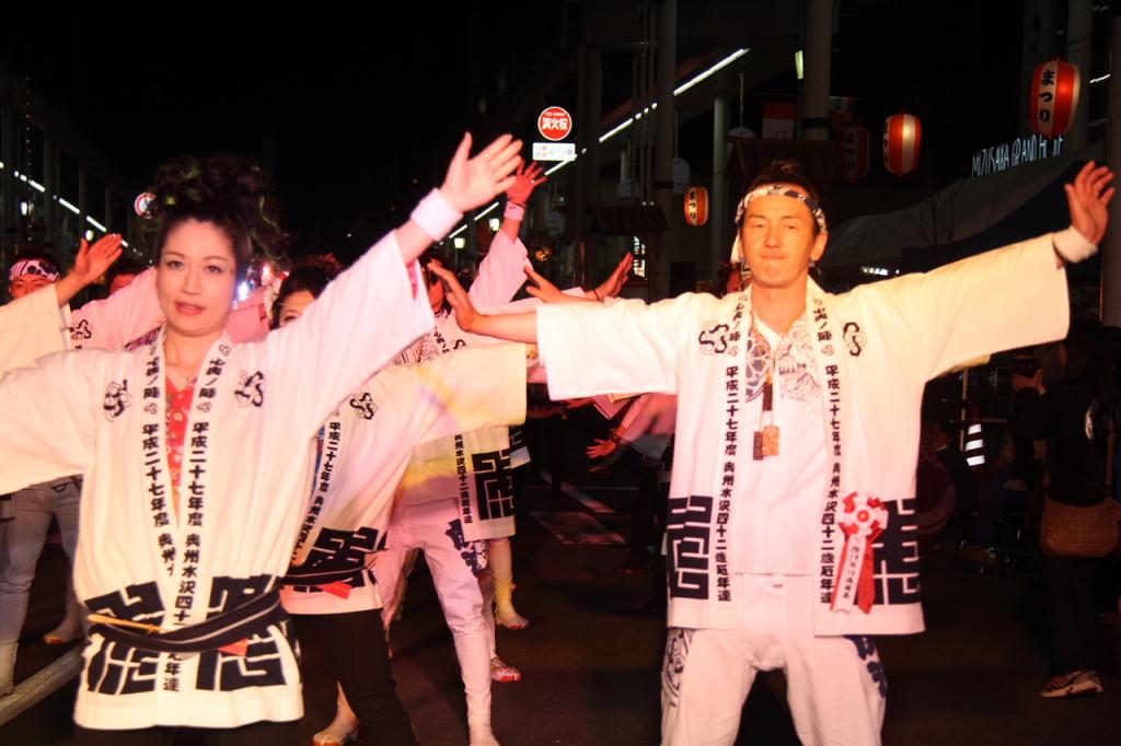 奥州市日高火防祭(前夜祭)2015後編 2015/04/28