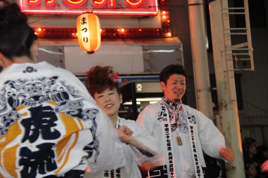 奥州市日高火防祭(前夜祭)2015後編 2015/04/28