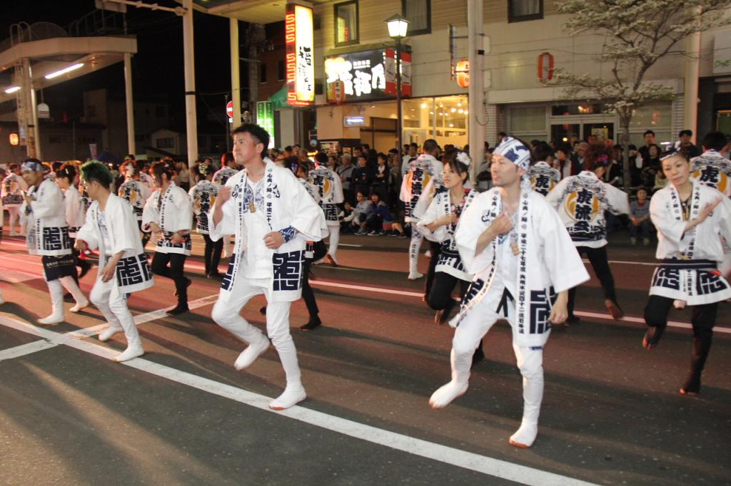 奥州市日高火防祭(前夜祭)2015後編 2015/04/28