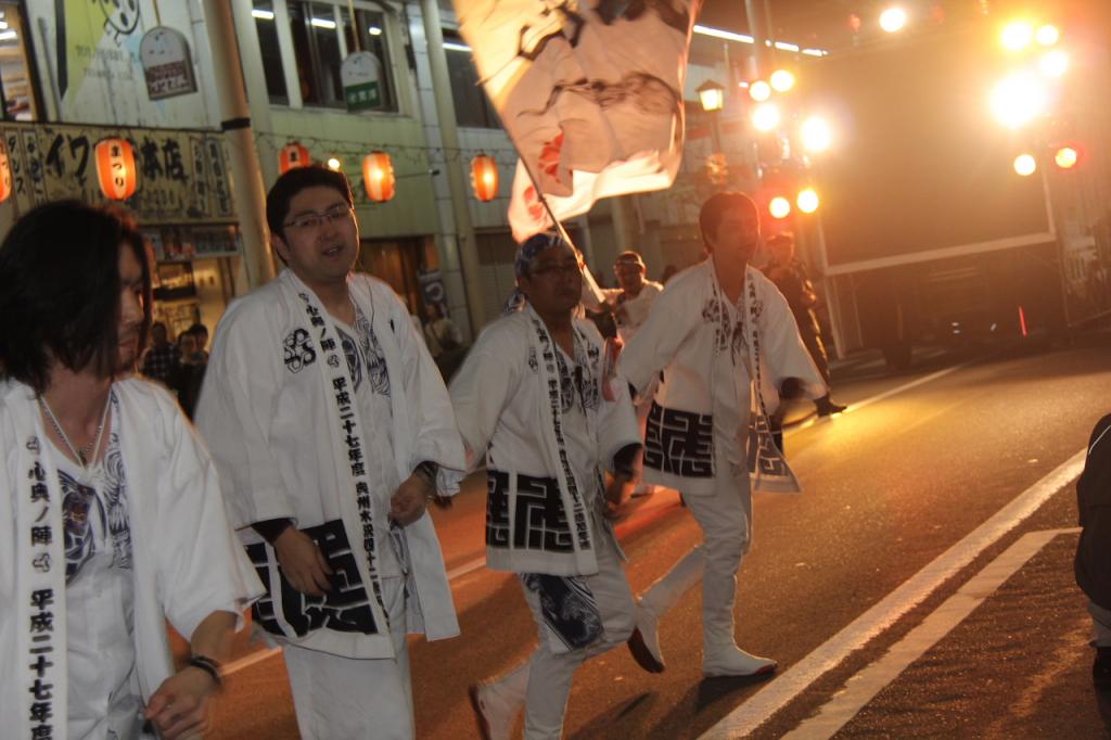 奥州市日高火防祭(前夜祭)2015後編 2015/04/28