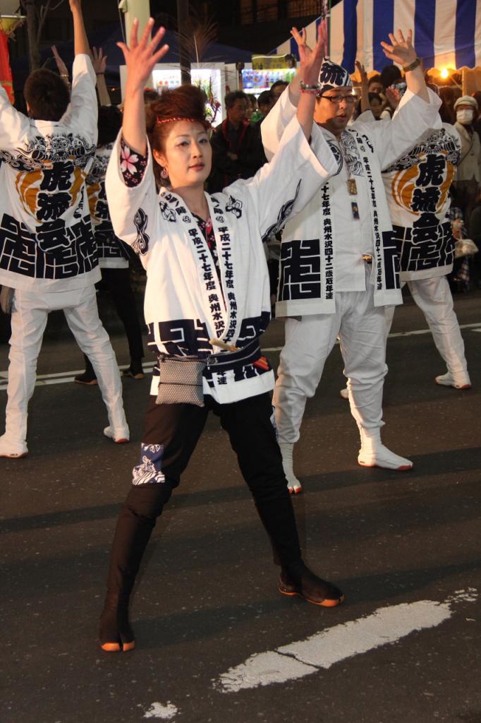 奥州市日高火防祭(前夜祭)2015後編 2015/04/28