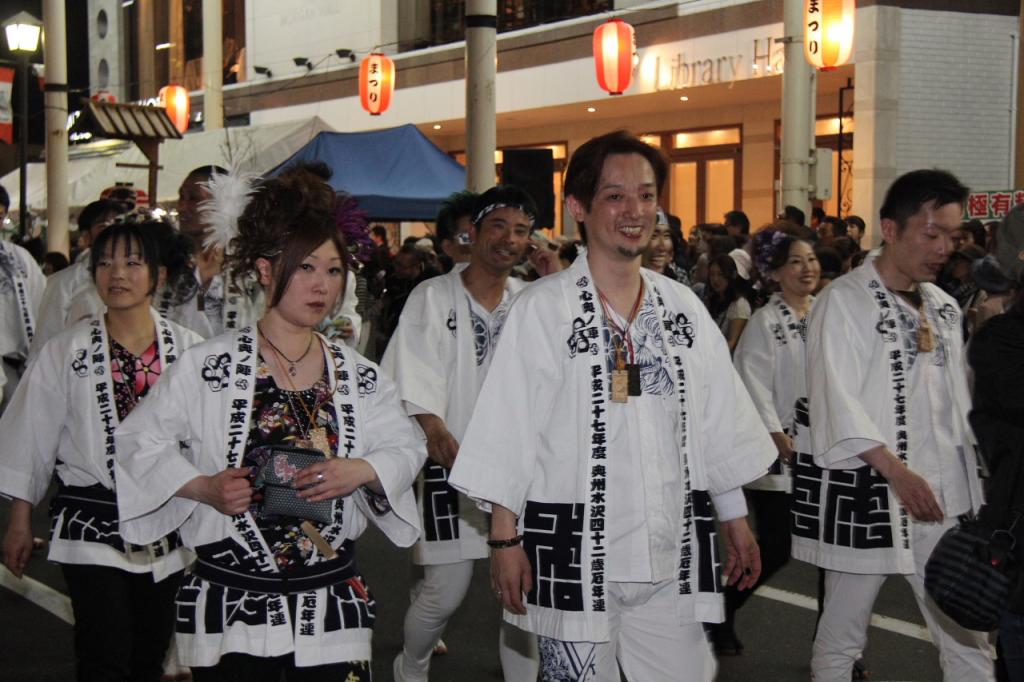 奥州市日高火防祭(前夜祭)2015後編 2015/04/28