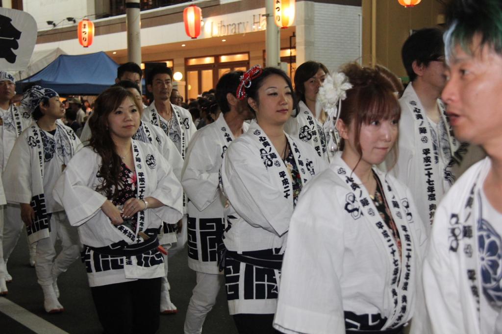 奥州市日高火防祭(前夜祭)2015後編 2015/04/28
