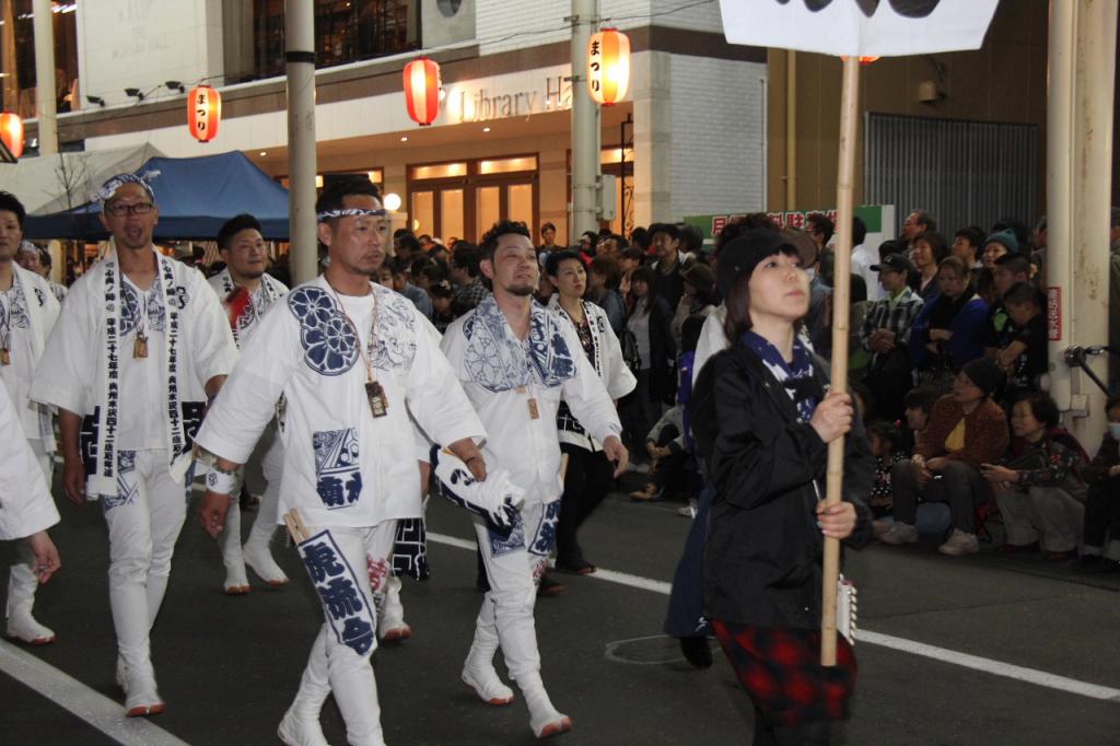 奥州市日高火防祭(前夜祭)2015後編 2015/04/28