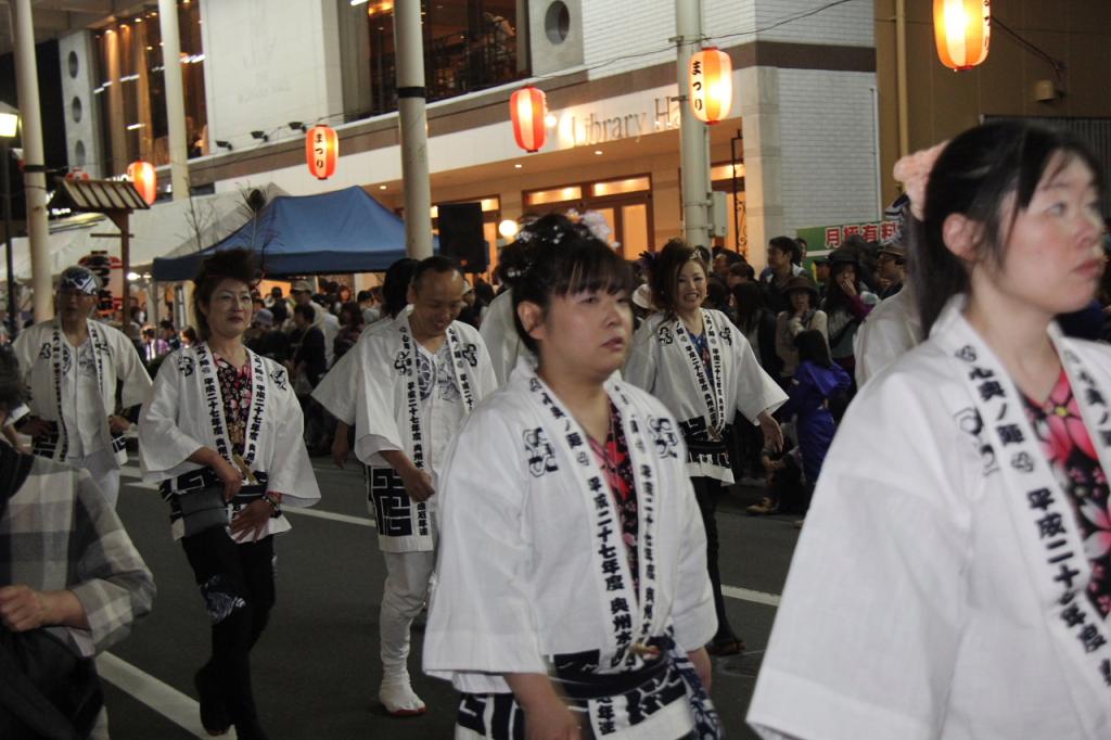 奥州市日高火防祭(前夜祭)2015後編 2015/04/28