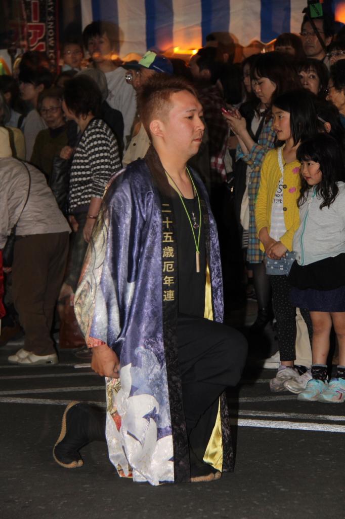 奥州市日高火防祭(前夜祭)2015後編 2015/04/28