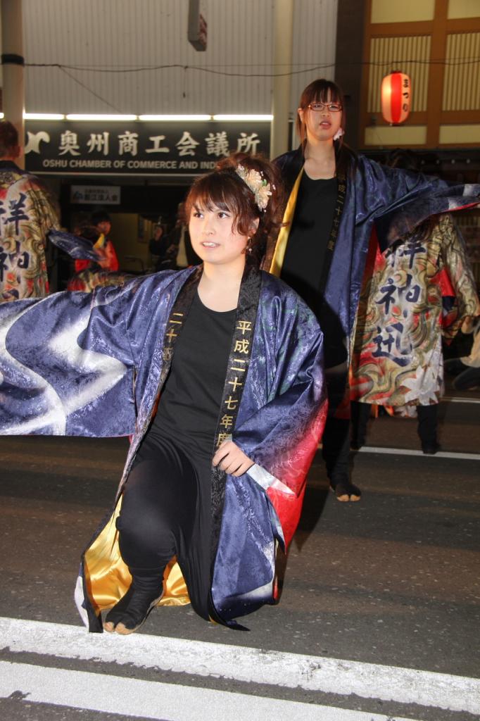 奥州市日高火防祭(前夜祭)2015後編 2015/04/28