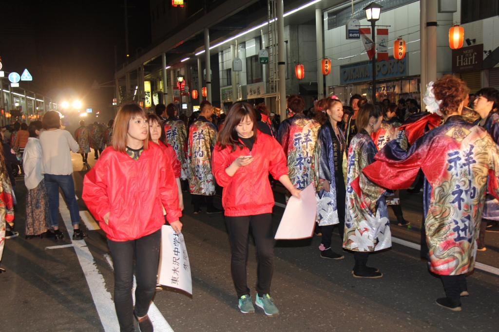 奥州市日高火防祭(前夜祭)2015後編 2015/04/28
