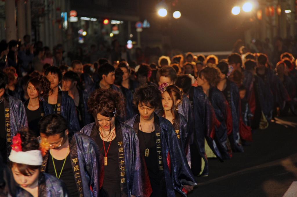 奥州市日高火防祭(前夜祭)2015後編 2015/04/28