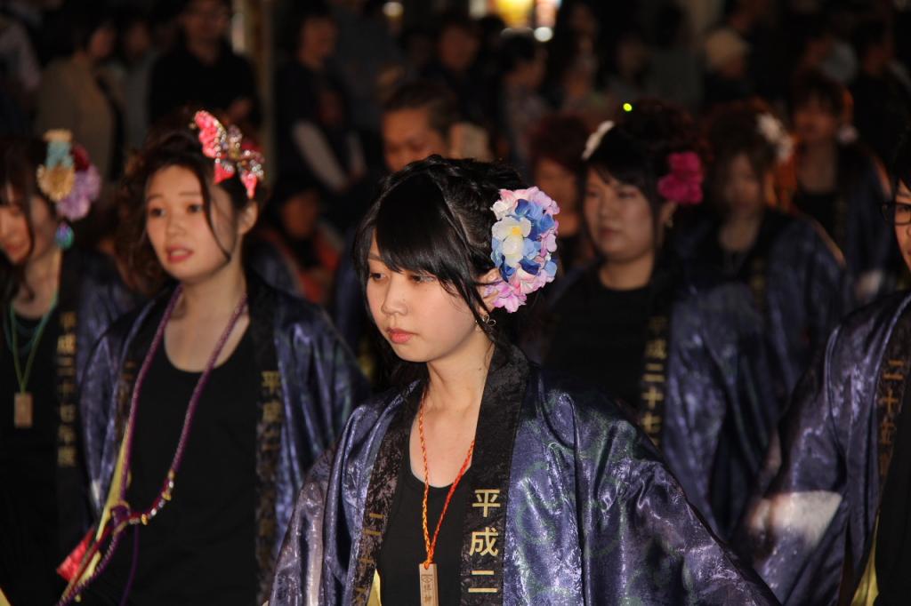 奥州市日高火防祭(前夜祭)2015後編 2015/04/28