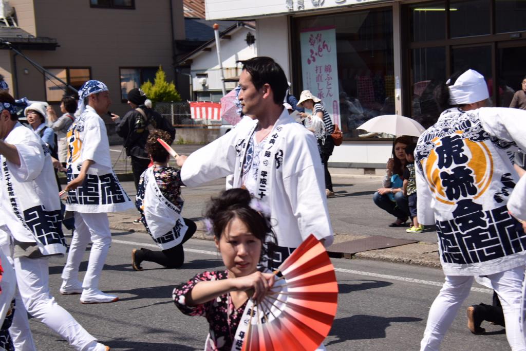 奥州市日高火防祭(前夜祭)2015前編 2015/04/29