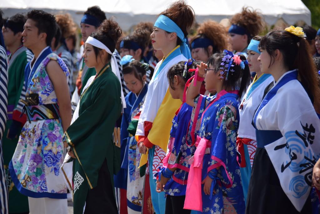 奥州前沢よさこいFesta11前編（奥州前沢よさこいフェスタ2015) 2015/07/12